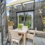 House In Near Dunes And