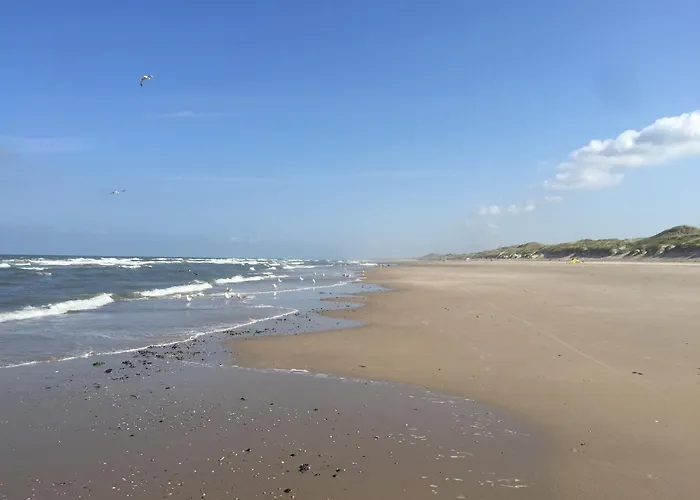 House In Near Dunes And