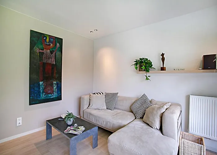 House In Near Dunes And